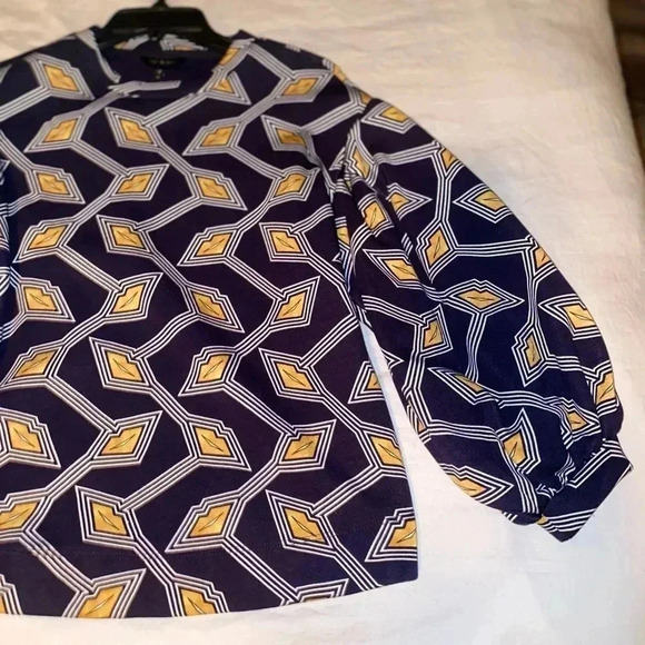 TED BAKER Lipsah Modernity Printed Sweatshirt - Picture 7 of 10